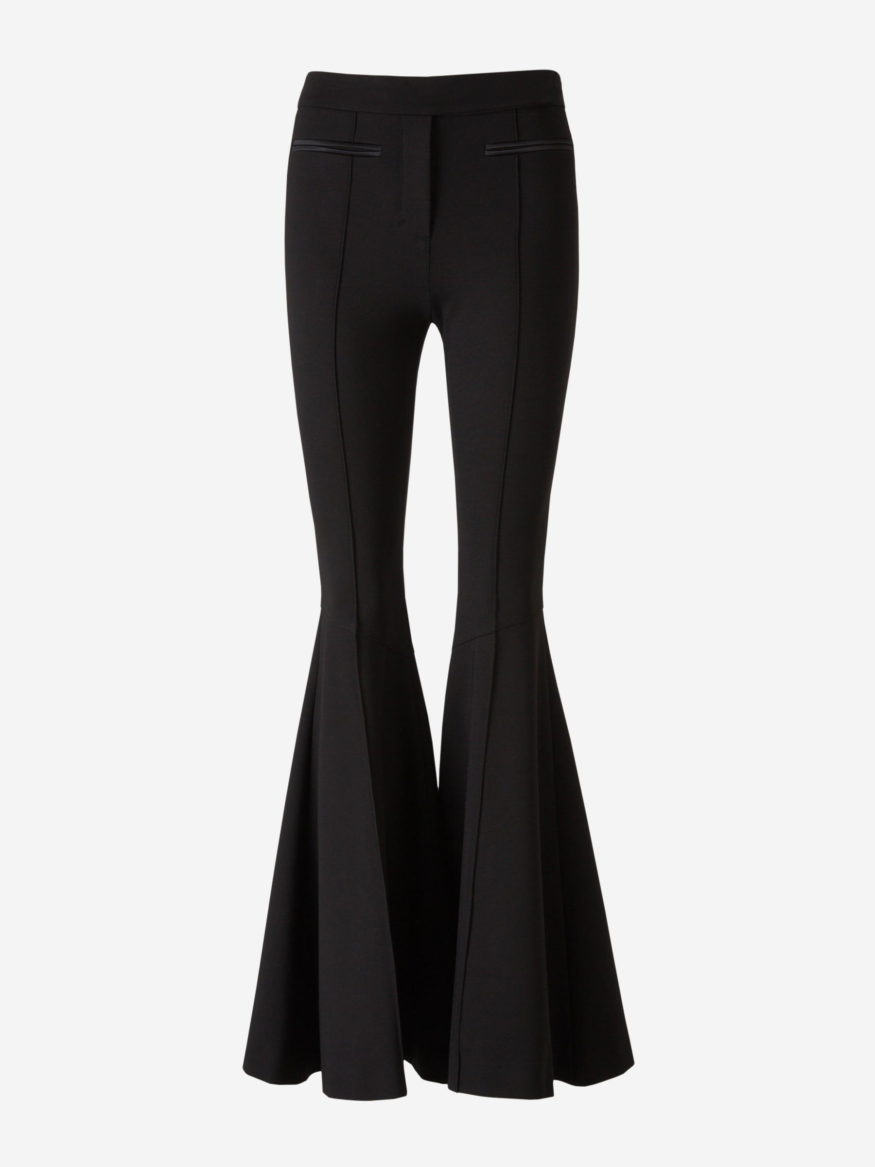 Outlet online Dorothee Schumacher Mujer Pantalones Formales Acampanados color Negro sku 761-003496 01 - Foto 2