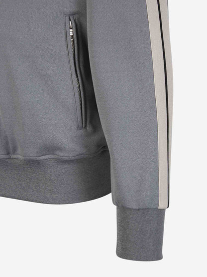 Outlet online Palm Angels Hombre Polo Logo Cremallera color Gris Claro sku 551-000368 01 - Foto 5