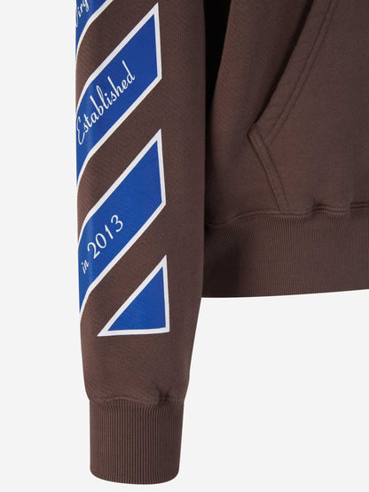 Off-White Sudadera Estampada Capucha color Marrón sku 545-001501 01 - Foto 6