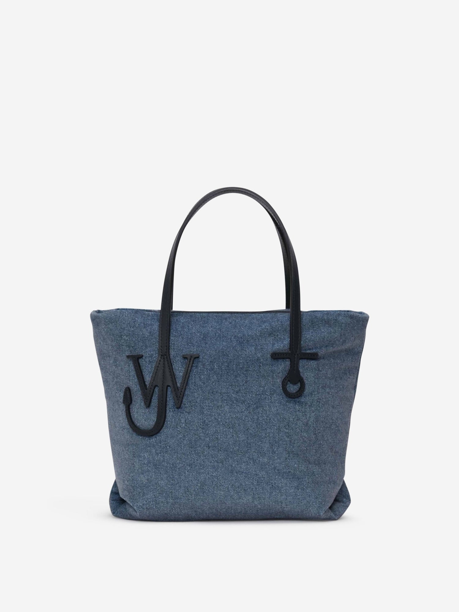 Outlet online JW Anderson Mujer Bolso de Mano Logo color Azul Denim Oscuro sku 810-007755 01 - Foto 1