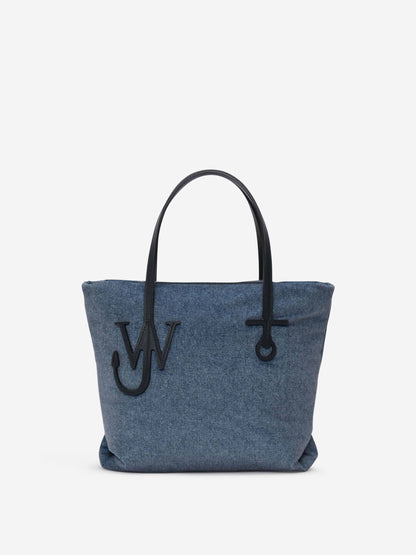 Outlet online JW Anderson Mujer Bolso de Mano Logo color Azul Denim Oscuro sku 810-007755 01 - Foto 1