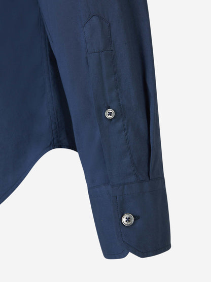 Fedeli Camisa Algodón color Azul Marino sku 531-005849 02 - Foto 4