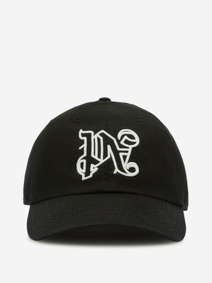Outlet online Palm Angels Hombre Gorra Logo Contraste color Negro sku 695-001564 01 - Foto 1