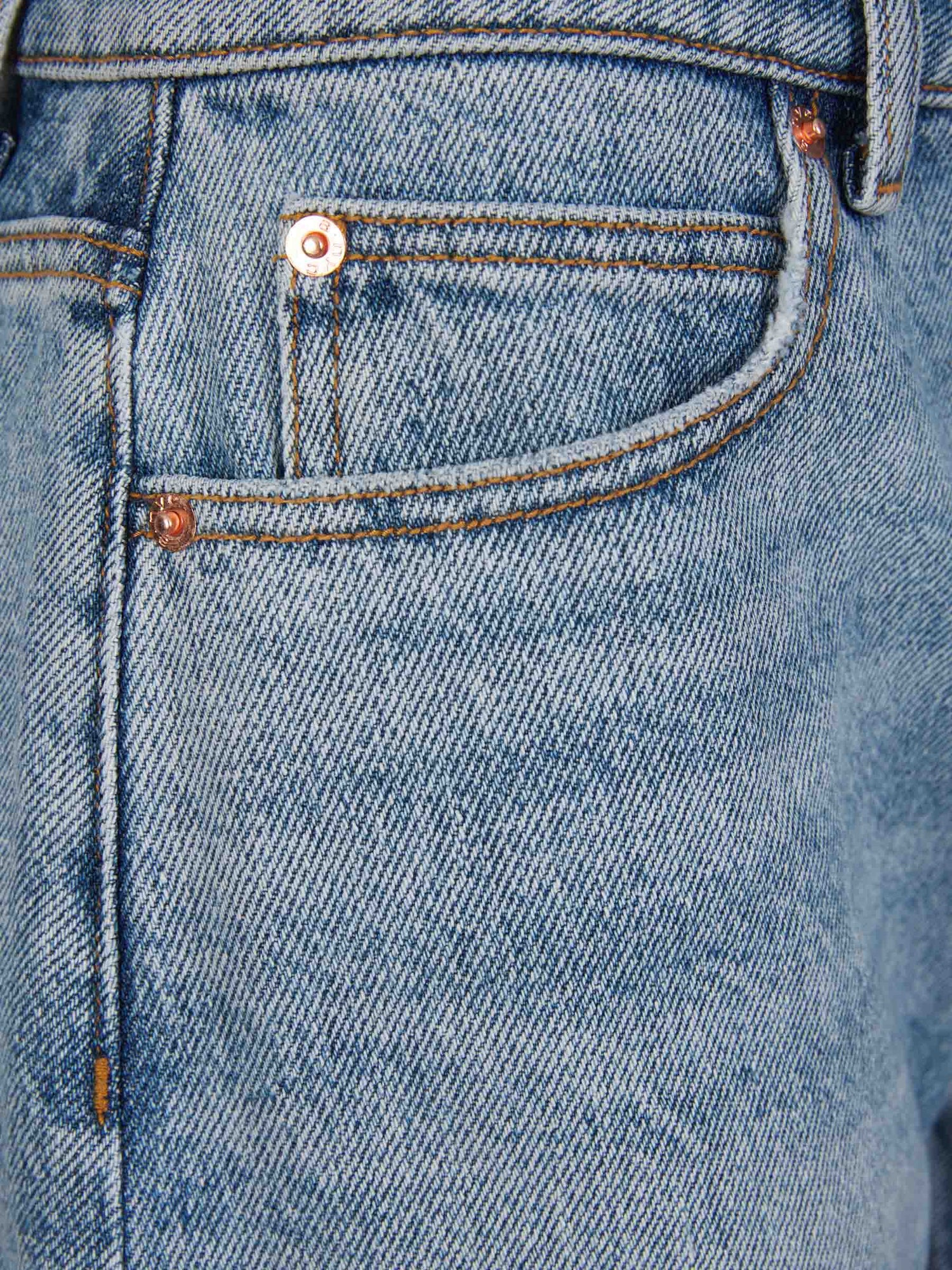 Outlet online Alexander Wang Mujer Shorts Denim Algodón color Azul Denim sku 762-000440 01 - Foto 3
