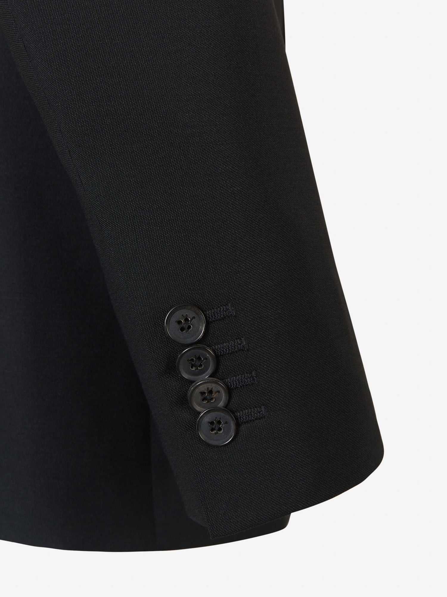 Outlet online Isaia Hombre Traje de Lana Mohair color Negro sku 312-002560 02 - Foto 7