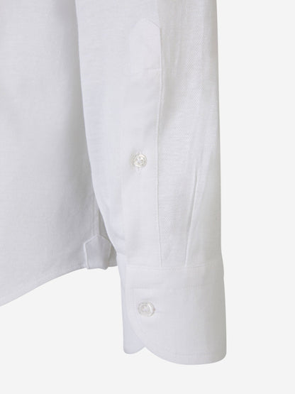 Outlet online Santa Eulalia Hombre Camisa Ligera Algodón color Blanco sku 531-006253 01 - Foto 4