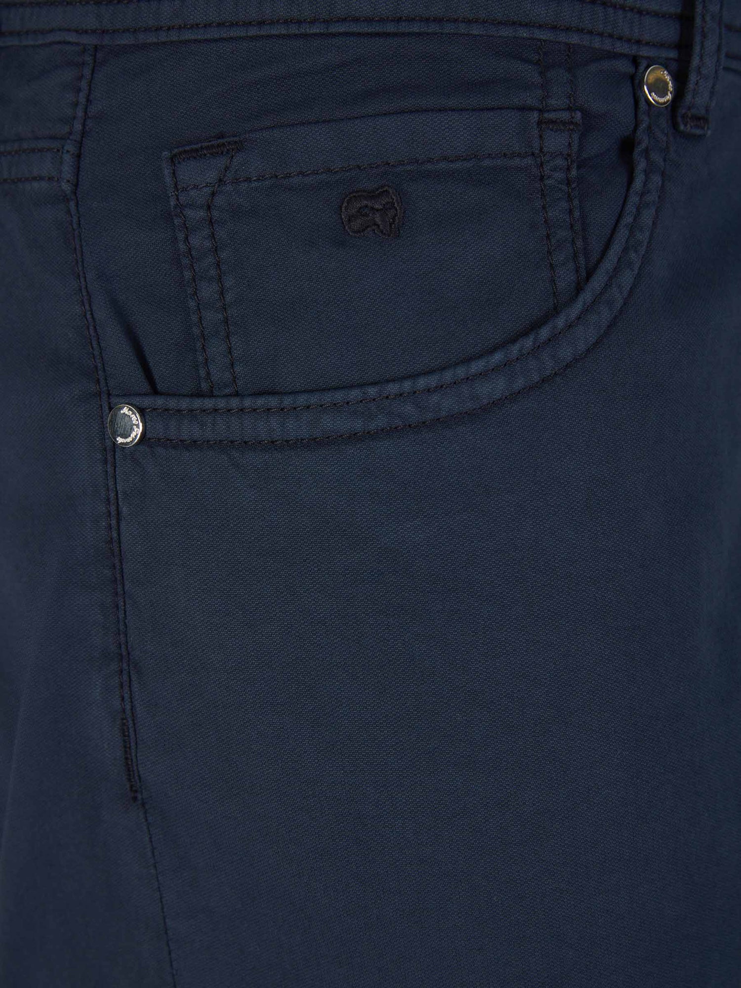 Outlet online Marco Pescarolo Hombre Pantalones 5 Bolsillos color Azul Noche sku 522-002570 02 - Foto 3