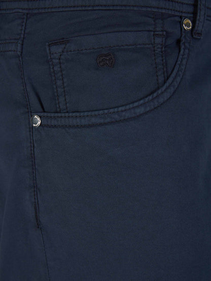 Outlet online Marco Pescarolo Hombre Pantalones 5 Bolsillos color Azul Noche sku 522-002570 02 - Foto 3