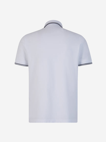 Outlet online Stone Island Hombre Polo Piquet Logo color Blanco sku 552-001479 02 - Foto 2