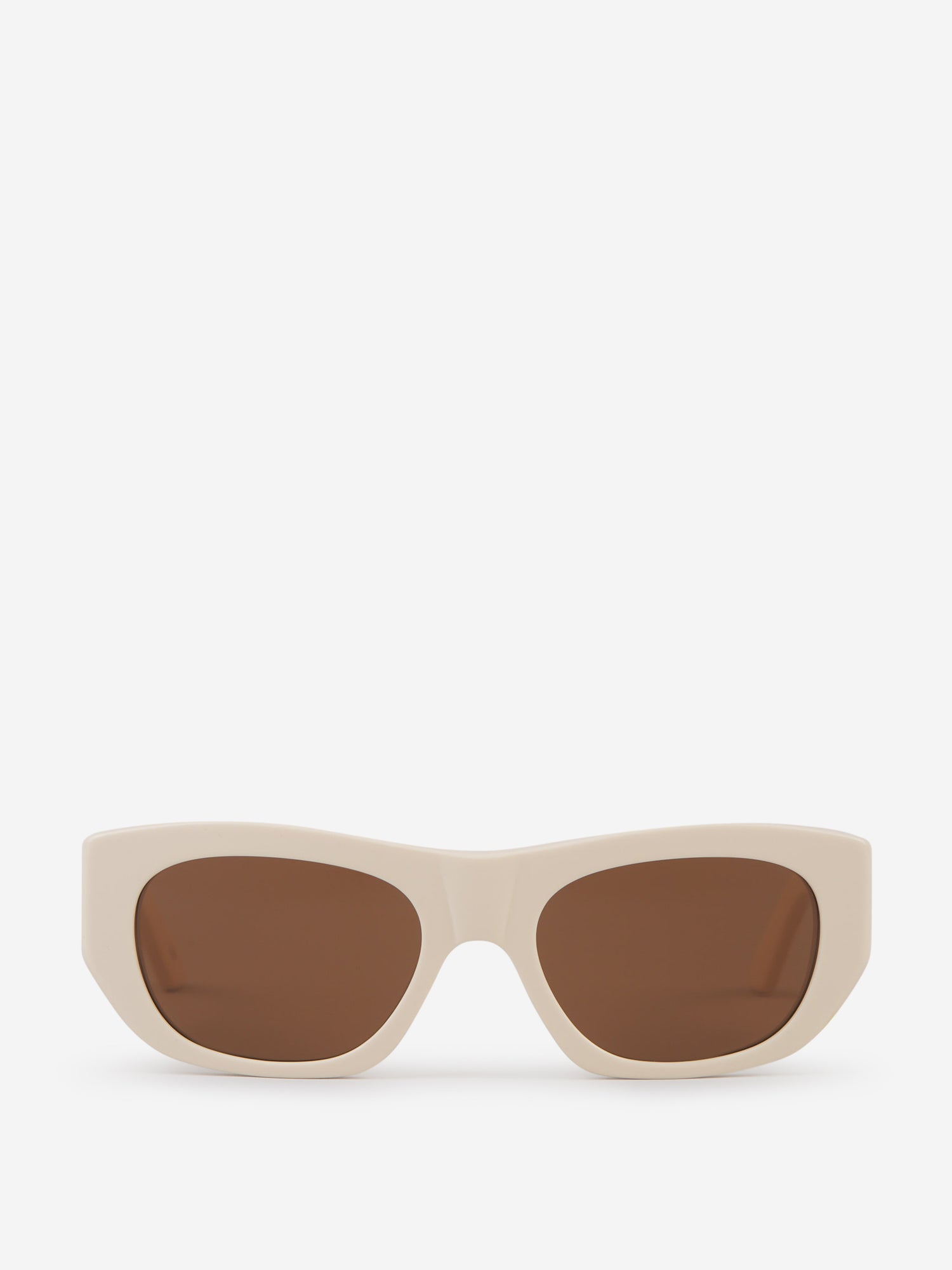 Alexander McQueen Gafas de Sol Rectangulares color Crema sku 614-002691 03 - Foto 1