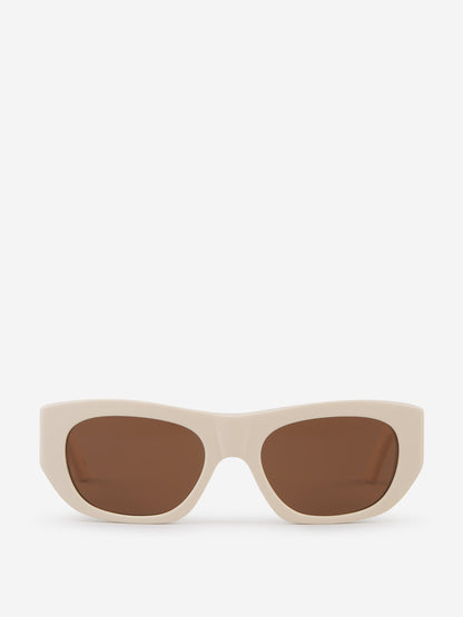 Alexander McQueen Gafas de Sol Rectangulares color Crema sku 614-002691 03 - Foto 1