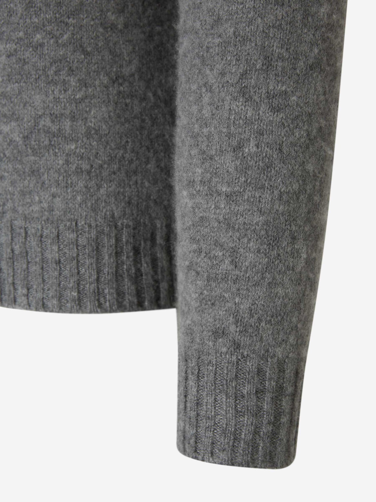 Outlet online Santa Eulalia Hombre Jersey Lana Y Cashmere color Gris Piedra sku 542-002302 01 - Foto 4