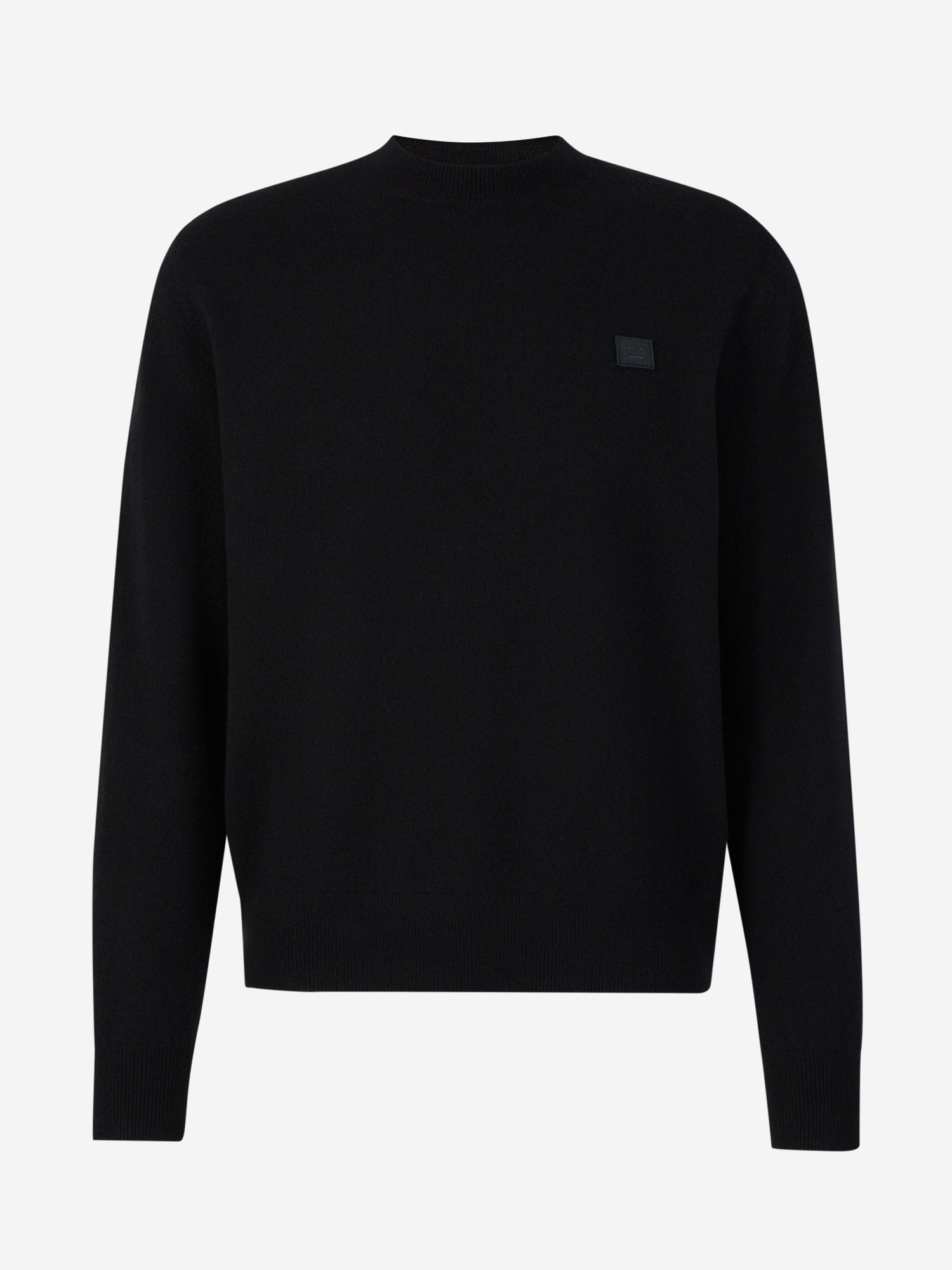 Outlet online Acne Studios Face Hombre Jersey Lana Logo color Negro sku 542-002323 01 - Foto 1