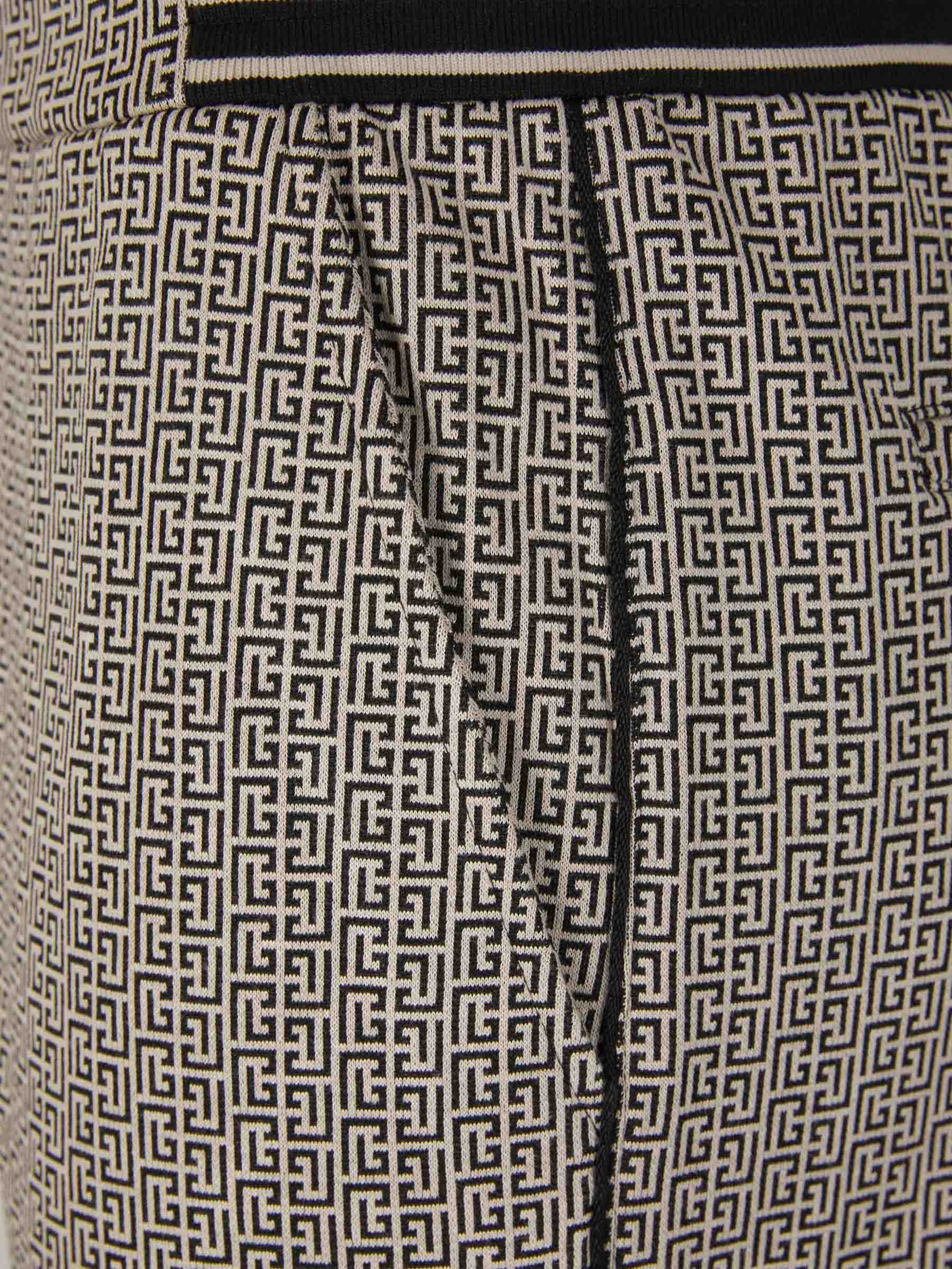 Outlet online Balmain Hombre Joggers Jacquard Monograma color Negro sku 521-002793 00 - Foto 4