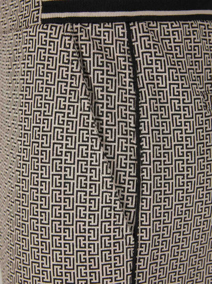 Outlet online Balmain Hombre Joggers Jacquard Monograma color Negro sku 521-002793 00 - Foto 4