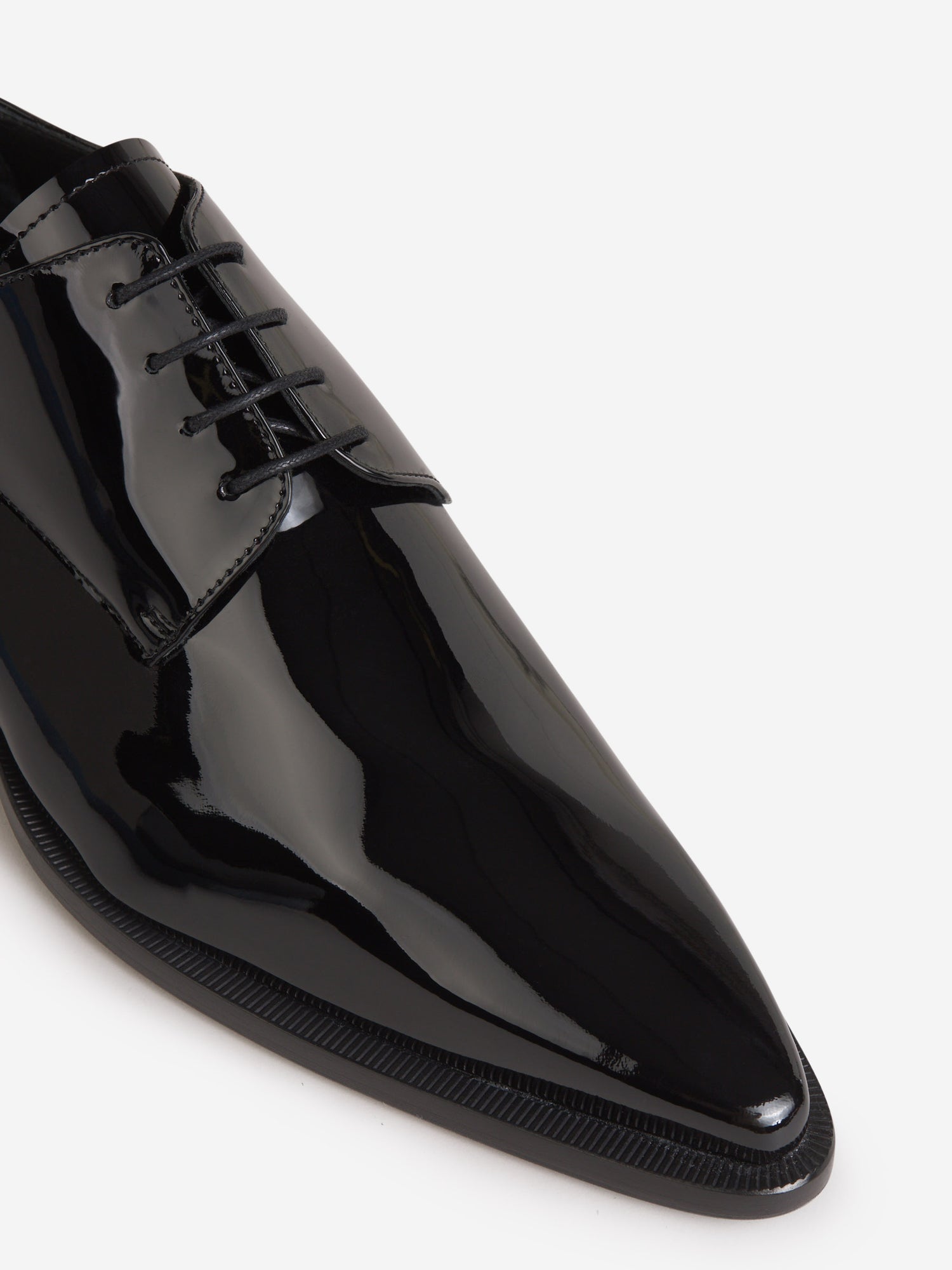 Outlet online Dsquared2 Hombre Zapatos Punk Charol color Negro sku 611-004275 00 - Foto 4