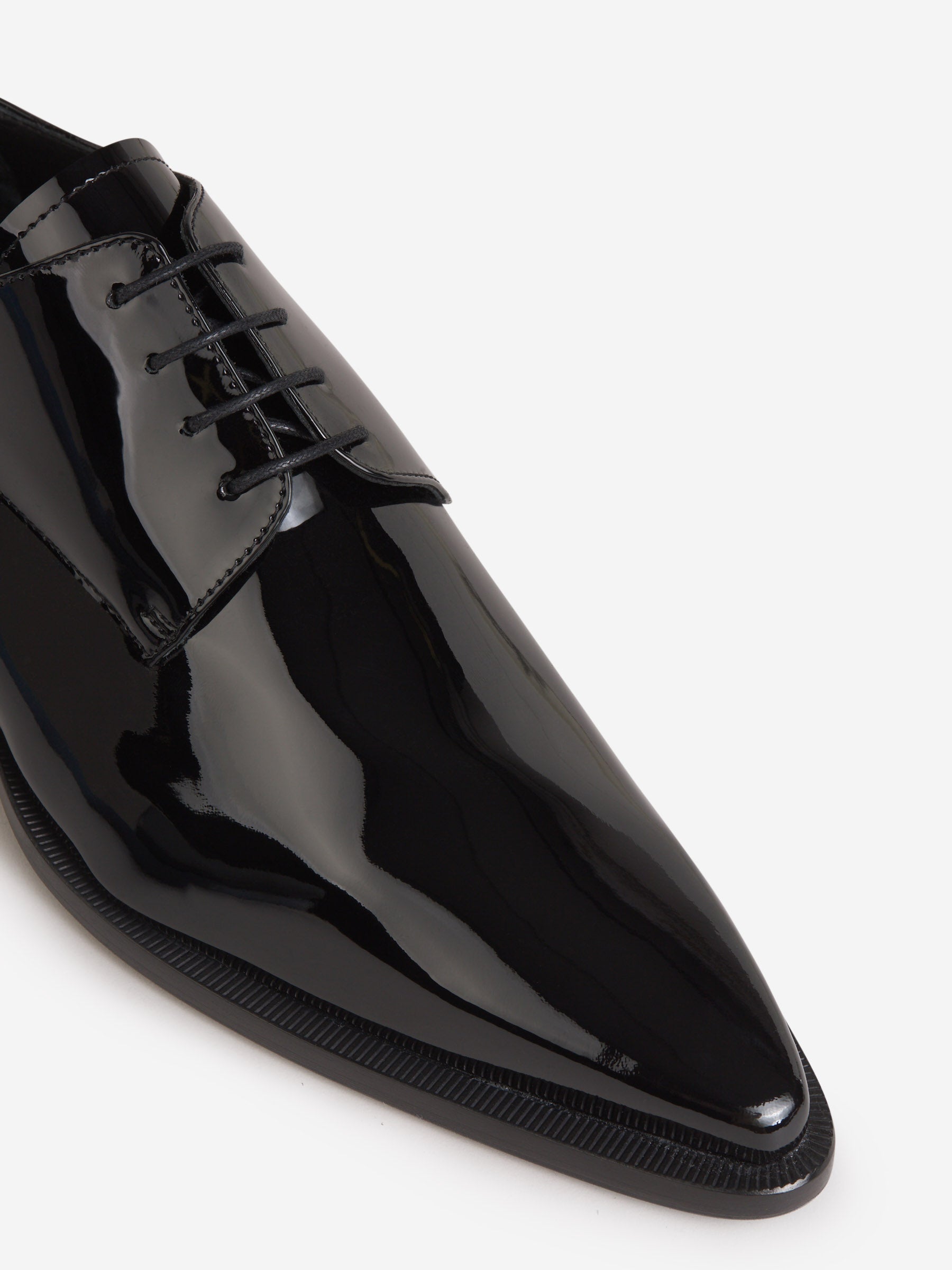 Outlet online Dsquared2 Hombre Zapatos Punk Charol color Negro sku 611-004275 00 - Foto 4
