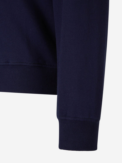 Outlet online Santa Eulalia Hombre Sudadera Lisa Algodón color Azul Marino sku 545-001604 03 - Foto 4