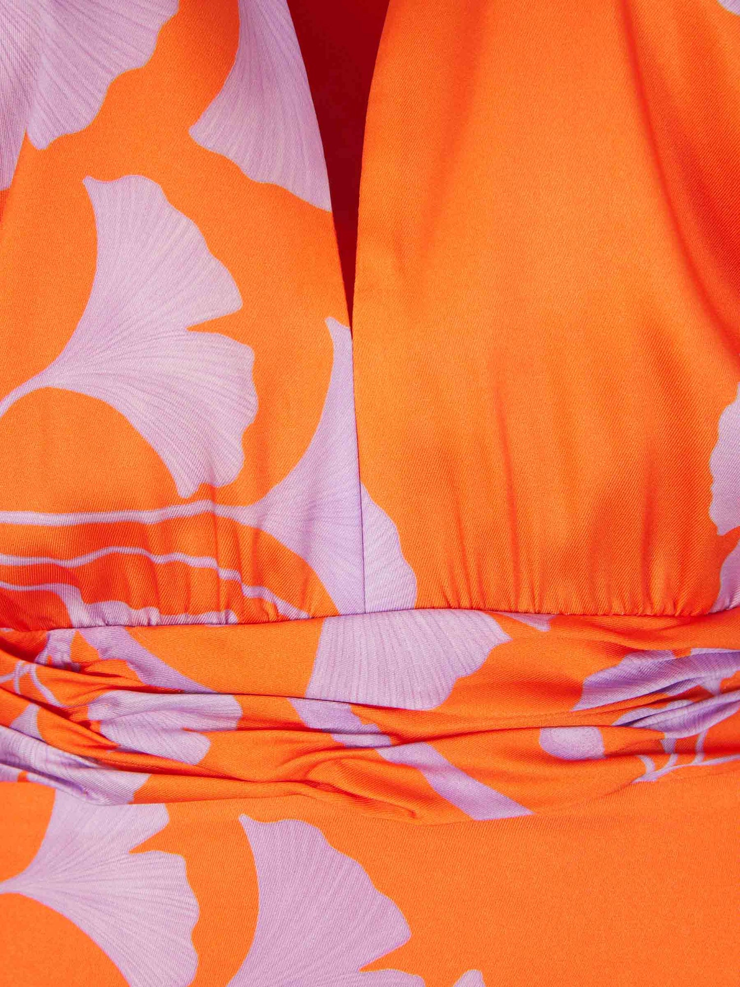 Outlet online Andres Otalora Mujer Vestido Maxi Gingko color Naranja sku 721-000245 01 - Foto 4