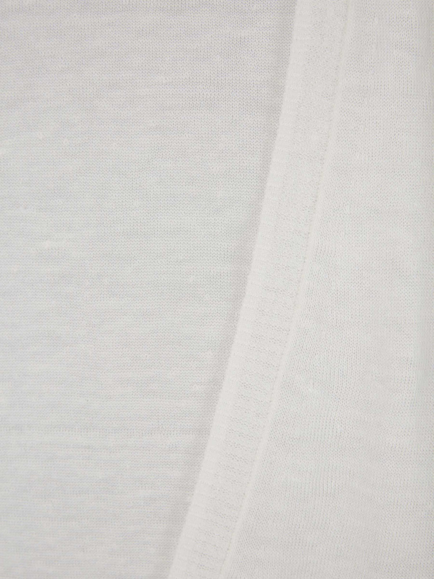 Outlet online Dorothee Schumacher Mujer Cárdigan Escote V Lino color Blanco sku 713-000288 01 - Foto 4