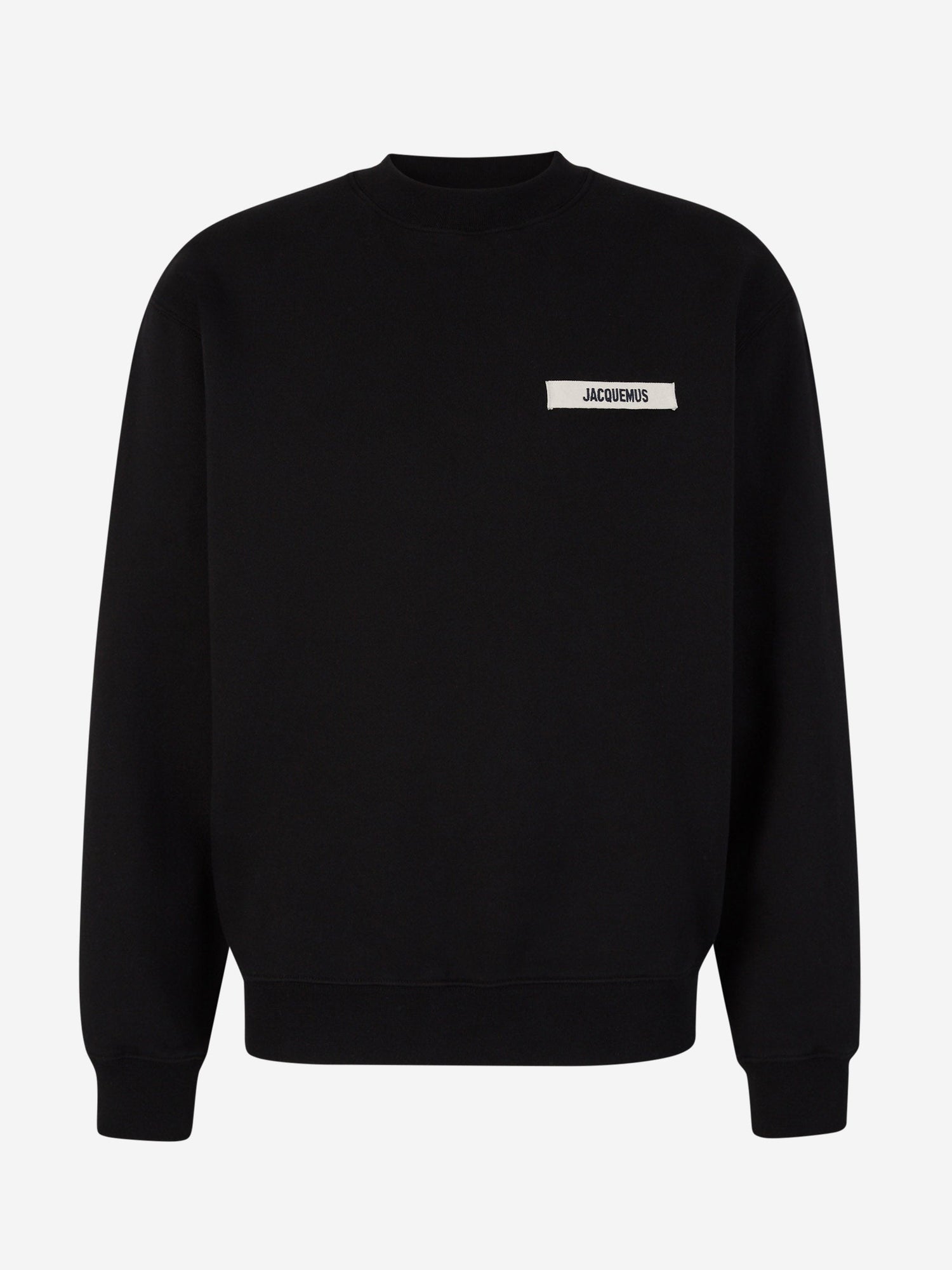 Jacquemus Sudadera Crewneck Logo color Negro sku 545-001563 02 - Foto 1