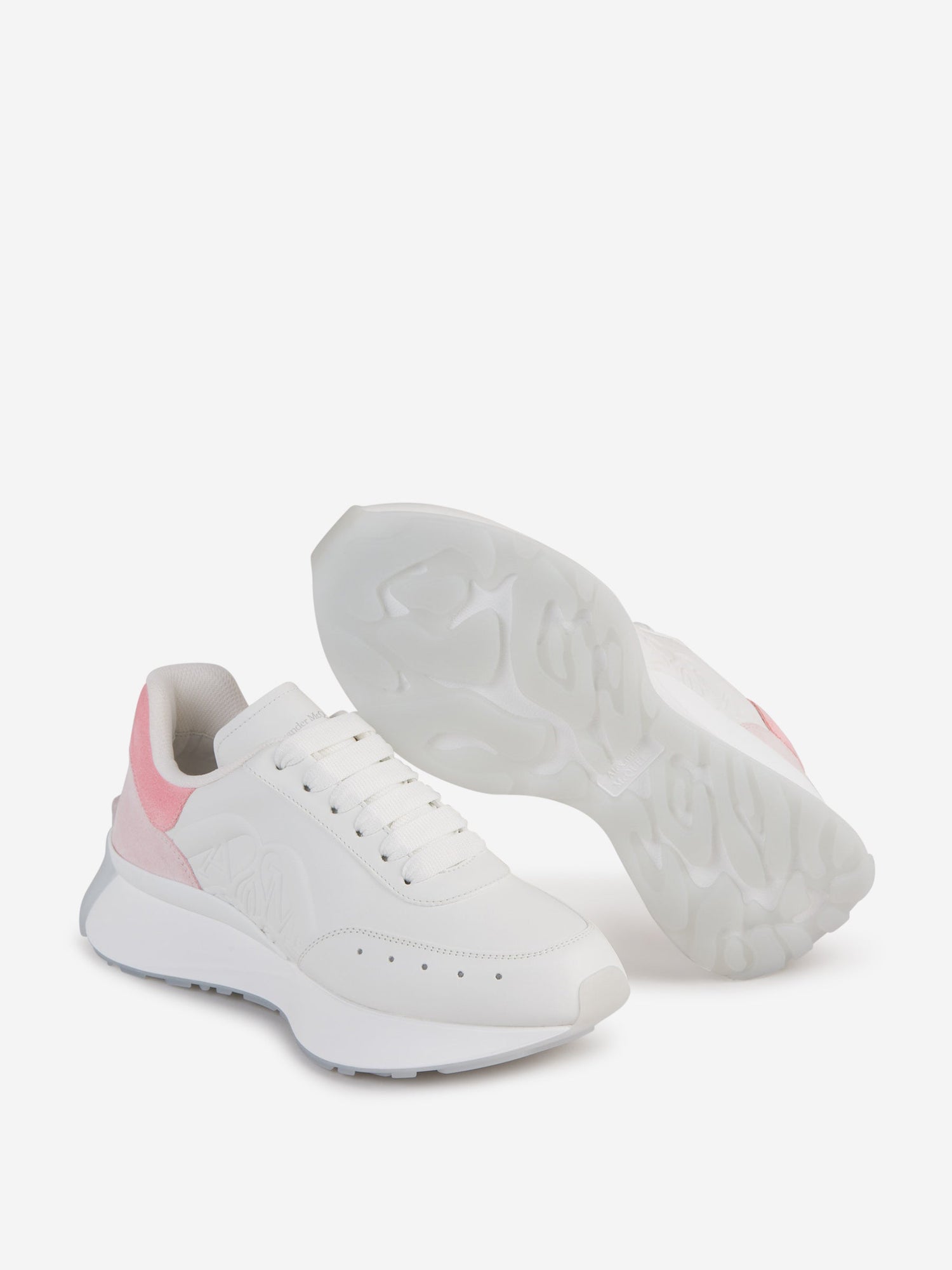 Outlet online McQueen Mujer Sneakers Sprint Runner color Blanco sku 806-000325 01 - Foto 4