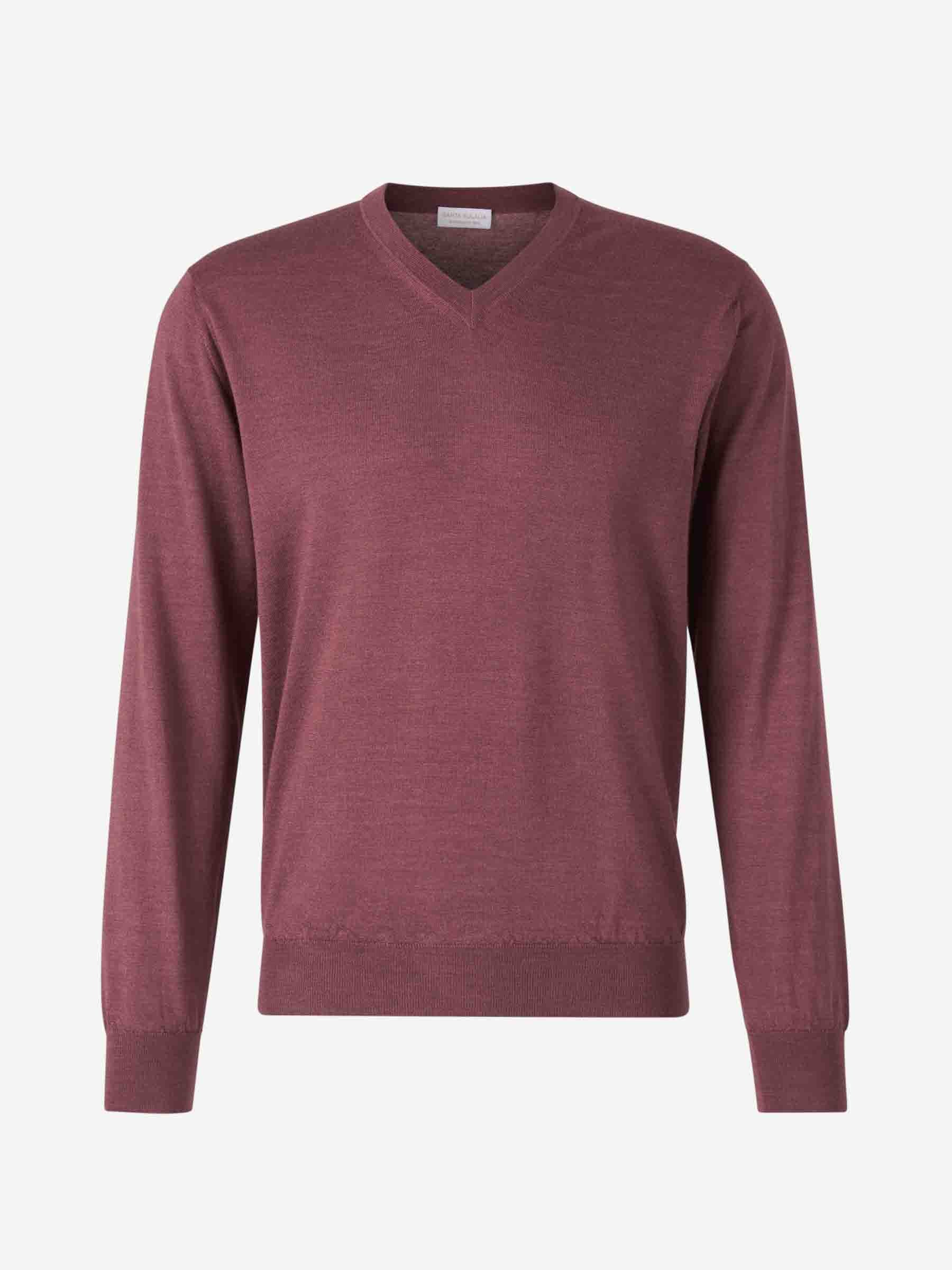 Outlet online Santa Eulalia Hombre Jersey Cashmere Y Seda color Rosa Palo sku 542-002092 19 - Foto 1