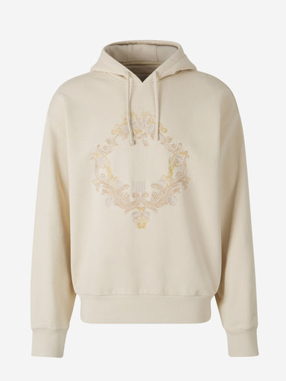 Outlet online Givenchy Hombre Sudadera Motivo Barroco color Beige sku 545-001682 01 - Foto 2