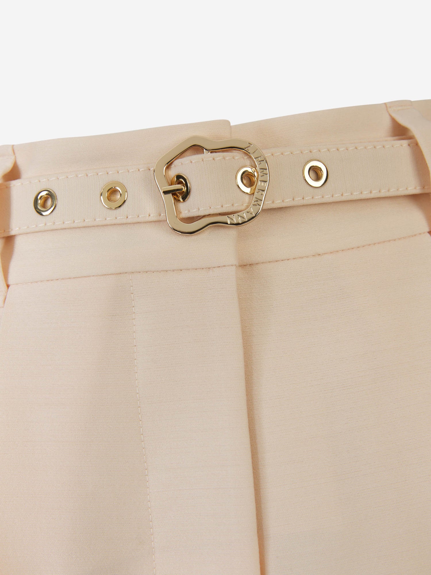 Outlet online Zimmermann Mujer Bermudas Cinturón Lana color Rosa Palo sku 762-000464 01 - Foto 6