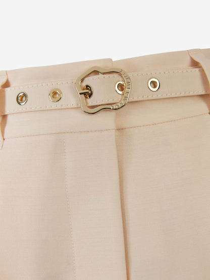 Outlet online Zimmermann Mujer Bermudas Cinturón Lana color Rosa Palo sku 762-000464 01 - Foto 6