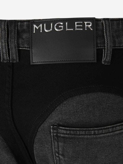 Outlet online Mugler Mujer Jeans Skinny Fit color Negro sku 763-001577 01 - Foto 7