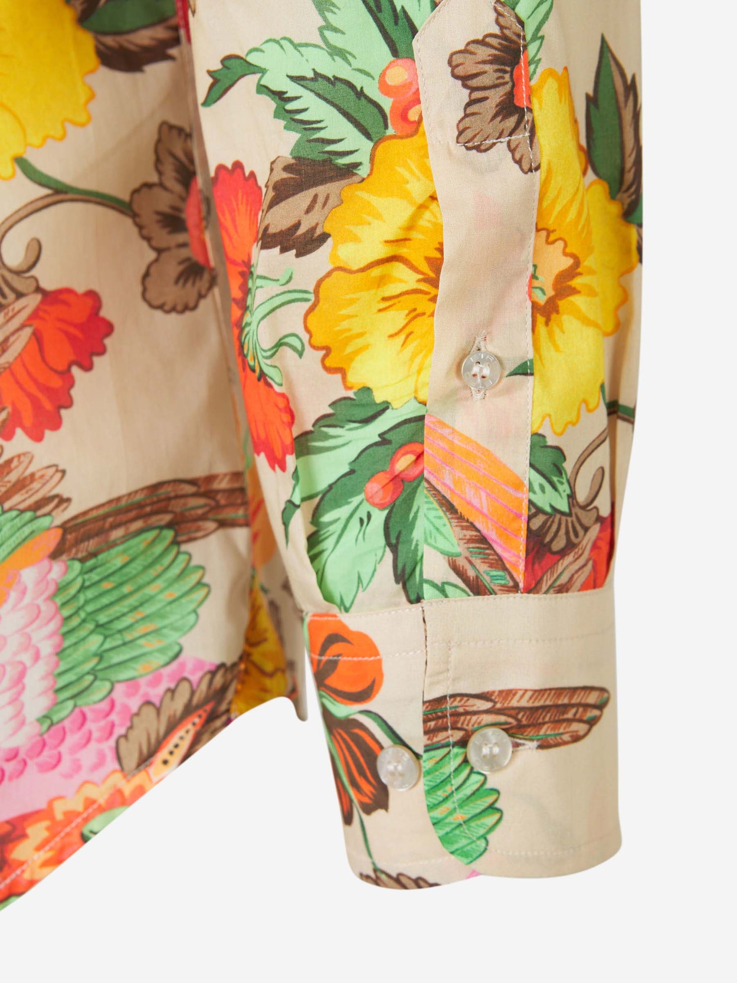 Outlet online Etro Hombre Camisa Motivo Floral color Naranja sku 531-006214 01 - Foto 5