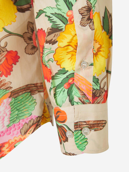 Outlet online Etro Hombre Camisa Motivo Floral color Naranja sku 531-006214 01 - Foto 5