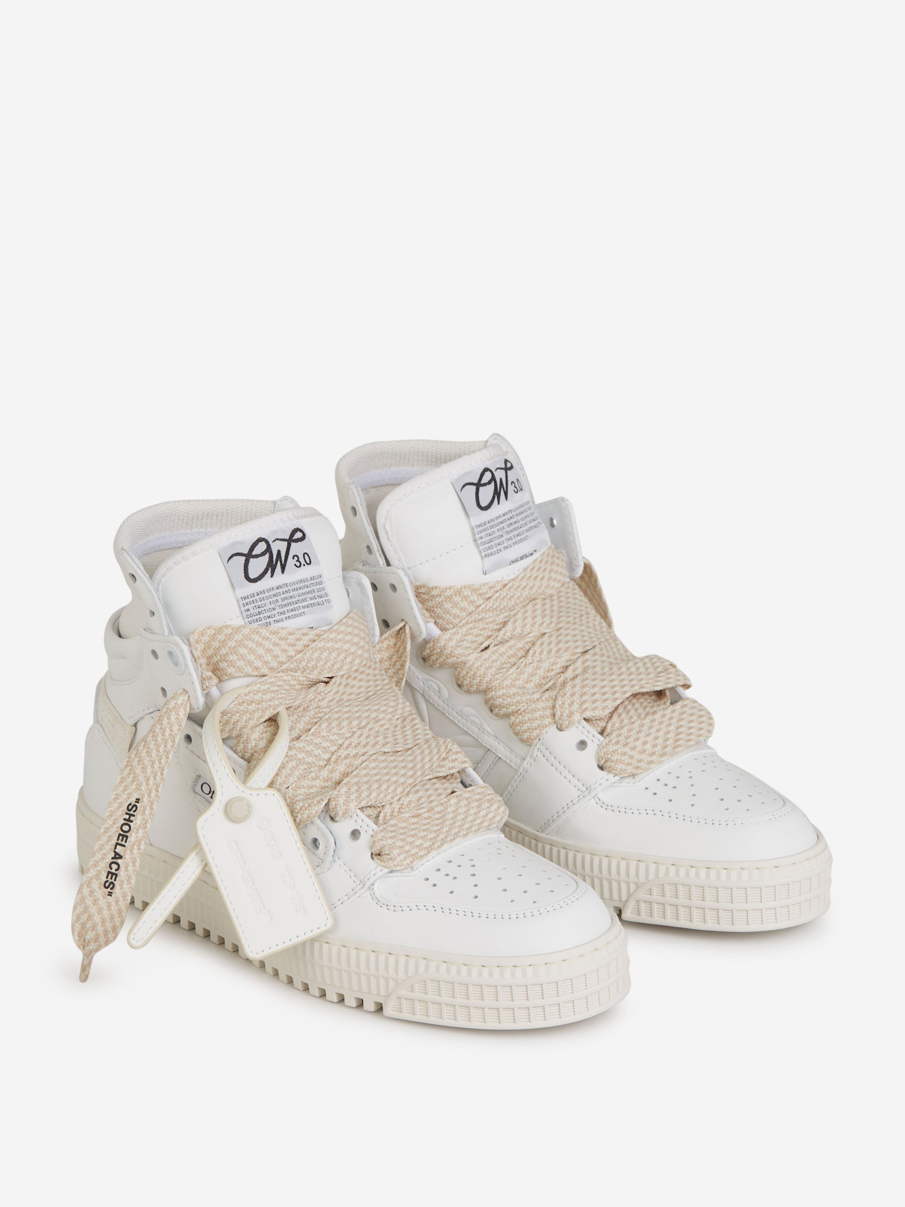 Outlet online Off-White Mujer Sneakers 3.0 Piel color Blanco sku 806-000307 01 - Foto 3