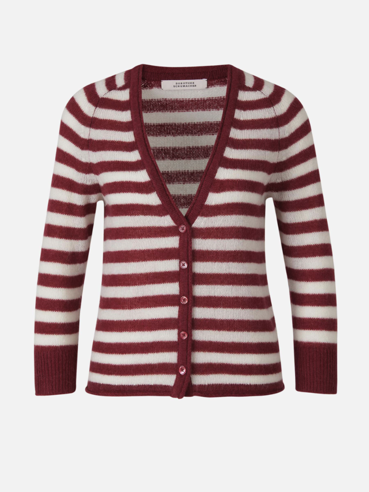 Dorothee Schumacher Cárdigan Punto Lana color Rojo sku 713-000255 01 - Foto 1