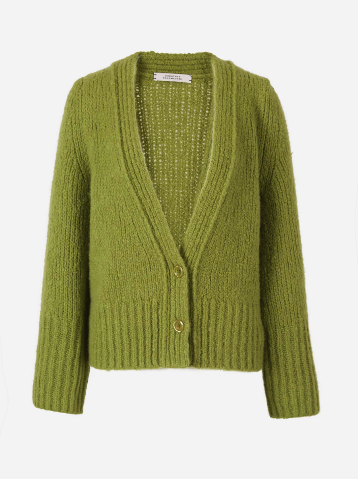Dorothee Schumacher Cárdigan Punto Cashmere color Verde Claro sku 713-000245 01 - Foto 1