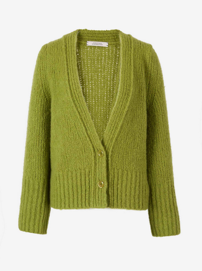Dorothee Schumacher Cárdigan Punto Cashmere color Verde Claro sku 713-000245 01 - Foto 1