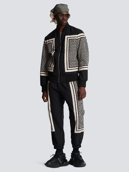 Outlet online Balmain Hombre Chaqueta Reversible Monograma color Negro sku 512-001981 01 - Foto 2