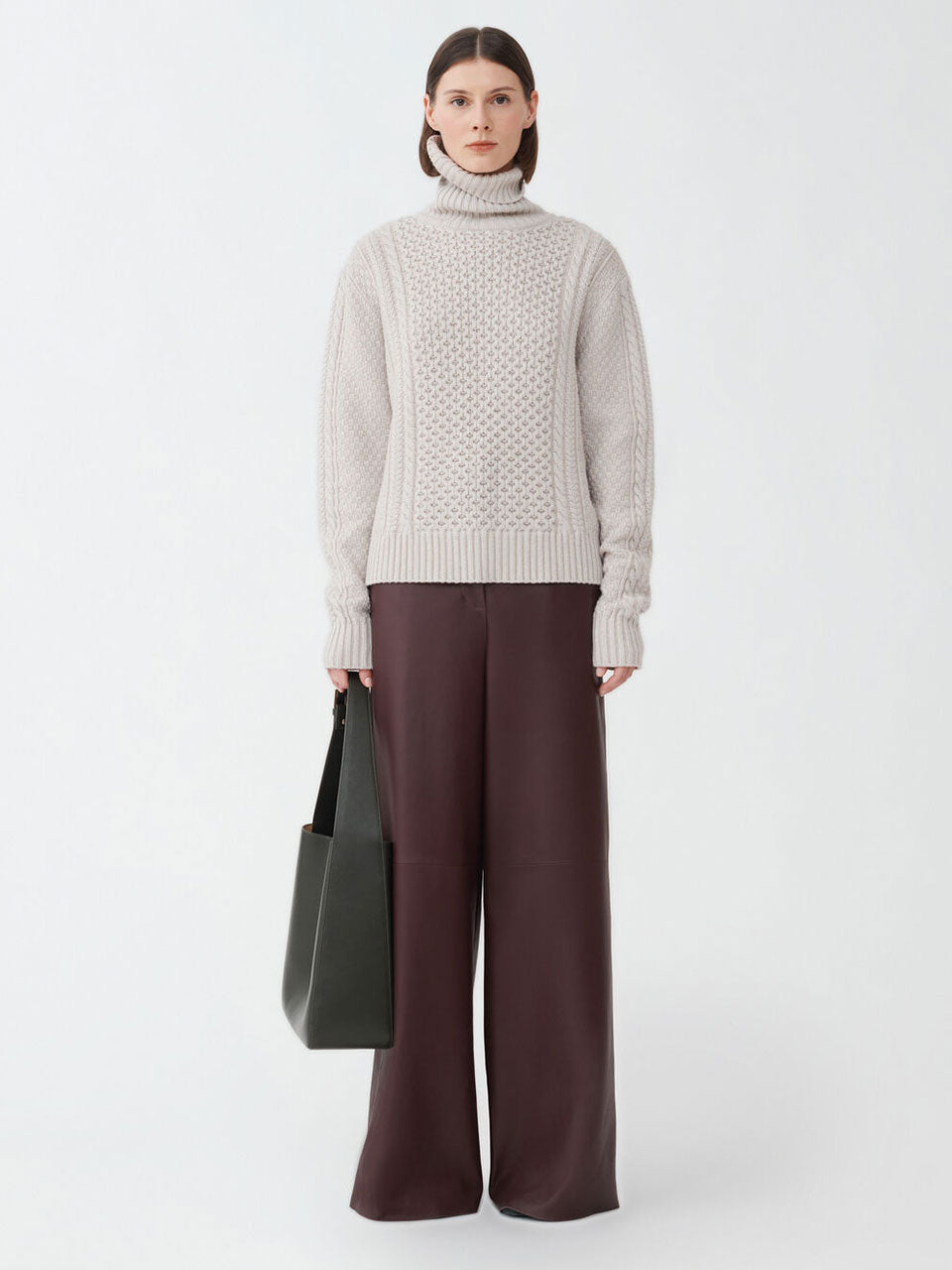 Outlet online Fabiana Filippi Mujer Jersey Punto Brillante color Plateado sku 711-003241 01 - Foto 5