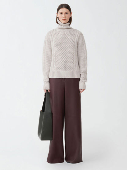 Outlet online Fabiana Filippi Mujer Jersey Punto Brillante color Plateado sku 711-003241 01 - Foto 5