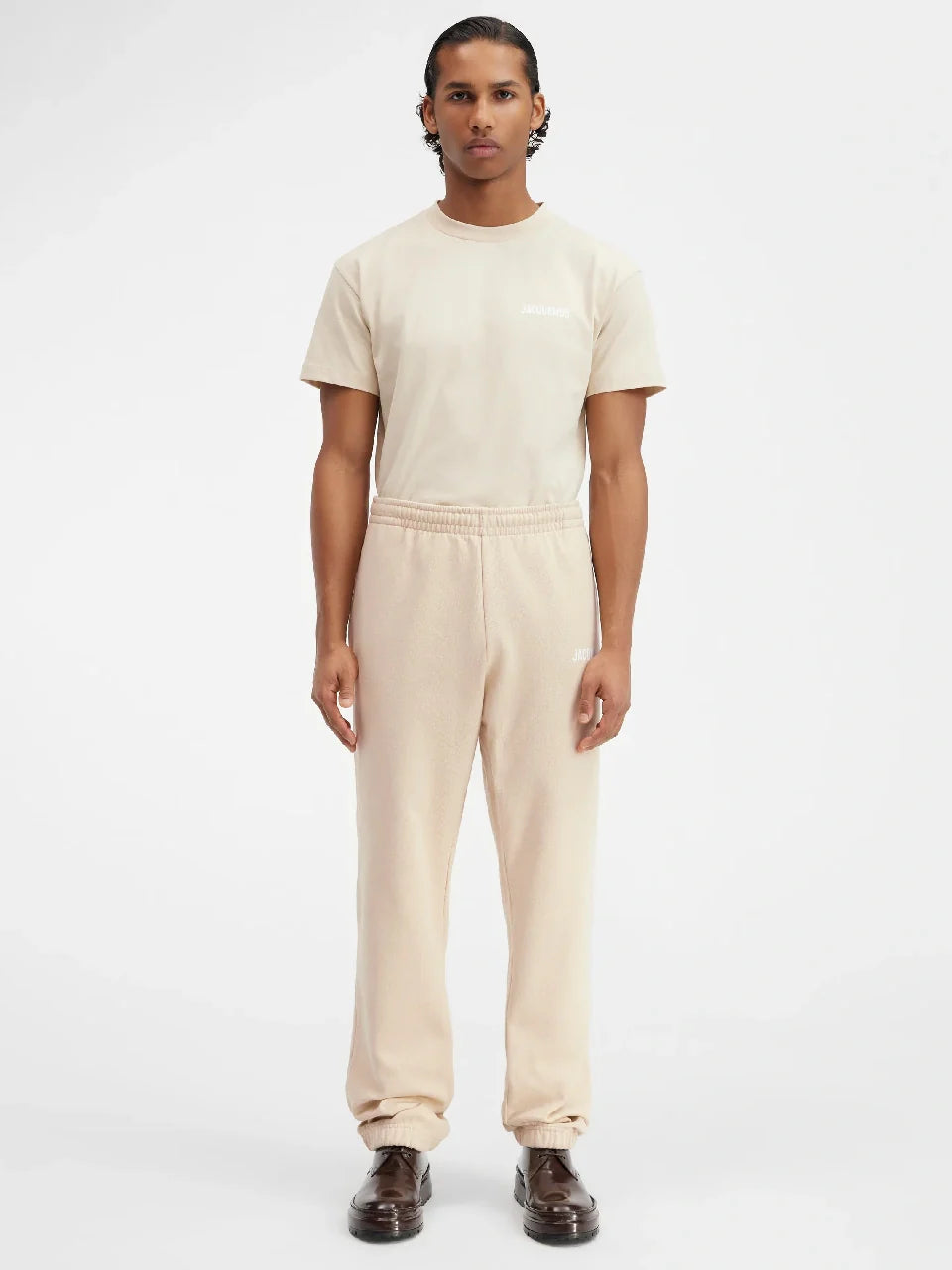Outlet online Jacquemus Hombre Joggers Le Jogging color Beis sku 521-002894 00 - Foto 2