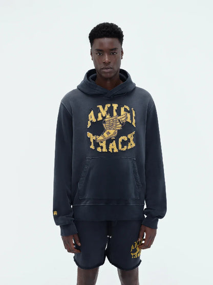 Outlet online Amiri Hombre Sudadera Capucha Parche color Negro sku 545-001539 01 - Foto 1