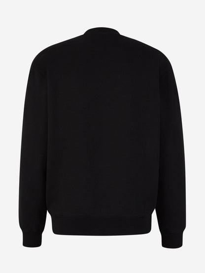 Outlet online Jacquemus Hombre Sudadera Crewneck Logo color Negro sku 545-001563 02 - Foto 2