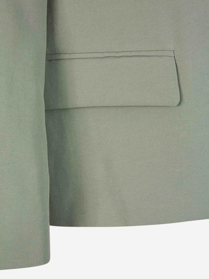 Outlet online Dorothee Schumacher Mujer Blazer Recta Lino color Verde Menta sku 741-002125 01 - Foto 5