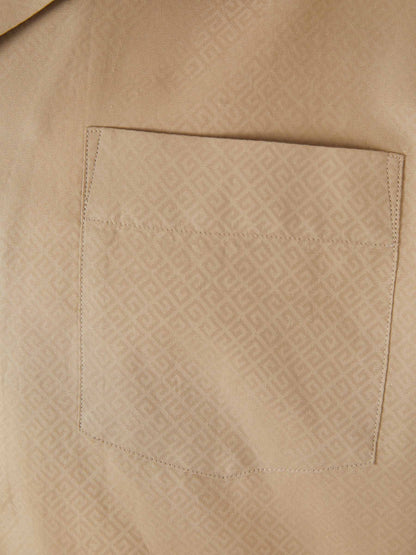 Outlet online Givenchy Hombre Camisa Monograma 4G color Camel sku 532-000590 01 - Foto 5