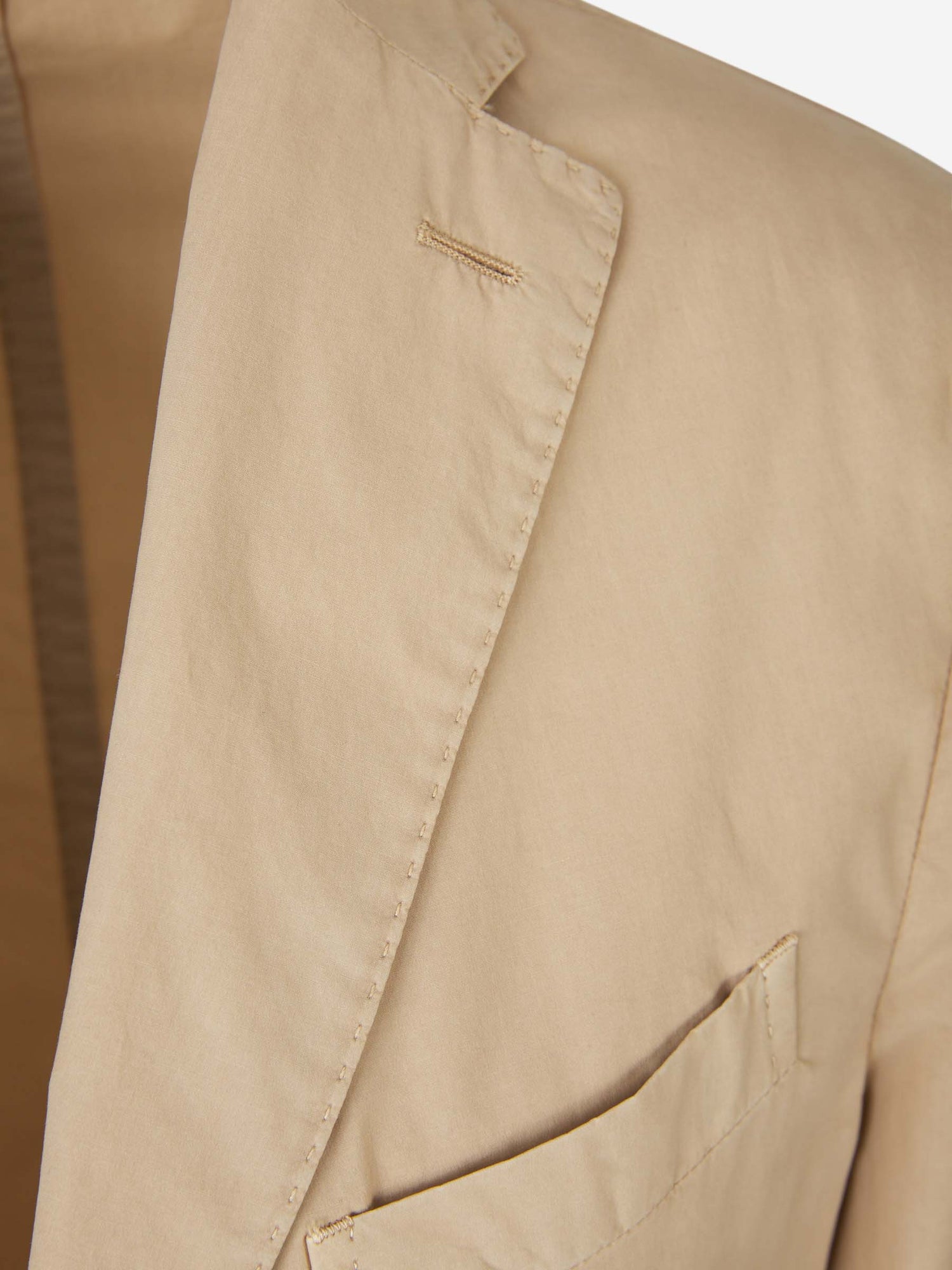 Outlet online Boglioli Hombre Americana Recta Algodón color Beis sku 302-003452 01 - Foto 3