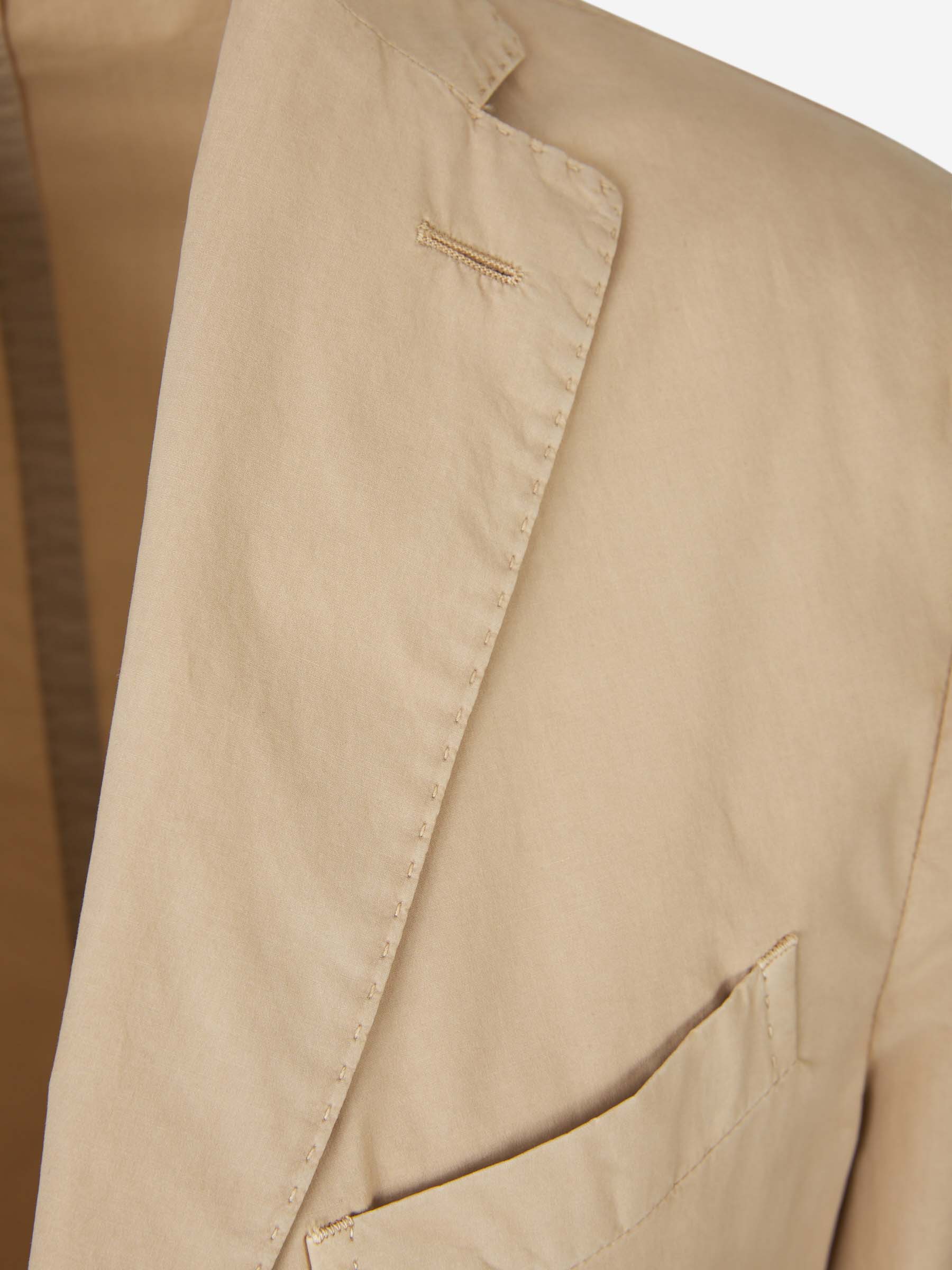 Outlet online Boglioli Hombre Americana Recta Algodón color Beis sku 302-003452 01 - Foto 3