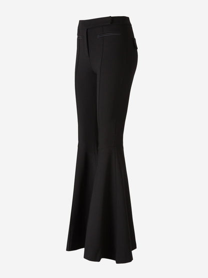 Outlet online Dorothee Schumacher Mujer Pantalones Formales Acampanados color Negro sku 761-003496 01 - Foto 3
