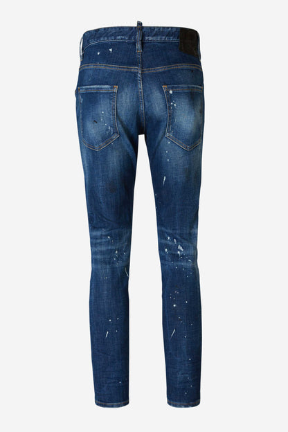 Dsquared2 Jeans Efecto Roturas color Azul Marino sku 522-002509 01 - Foto 2
