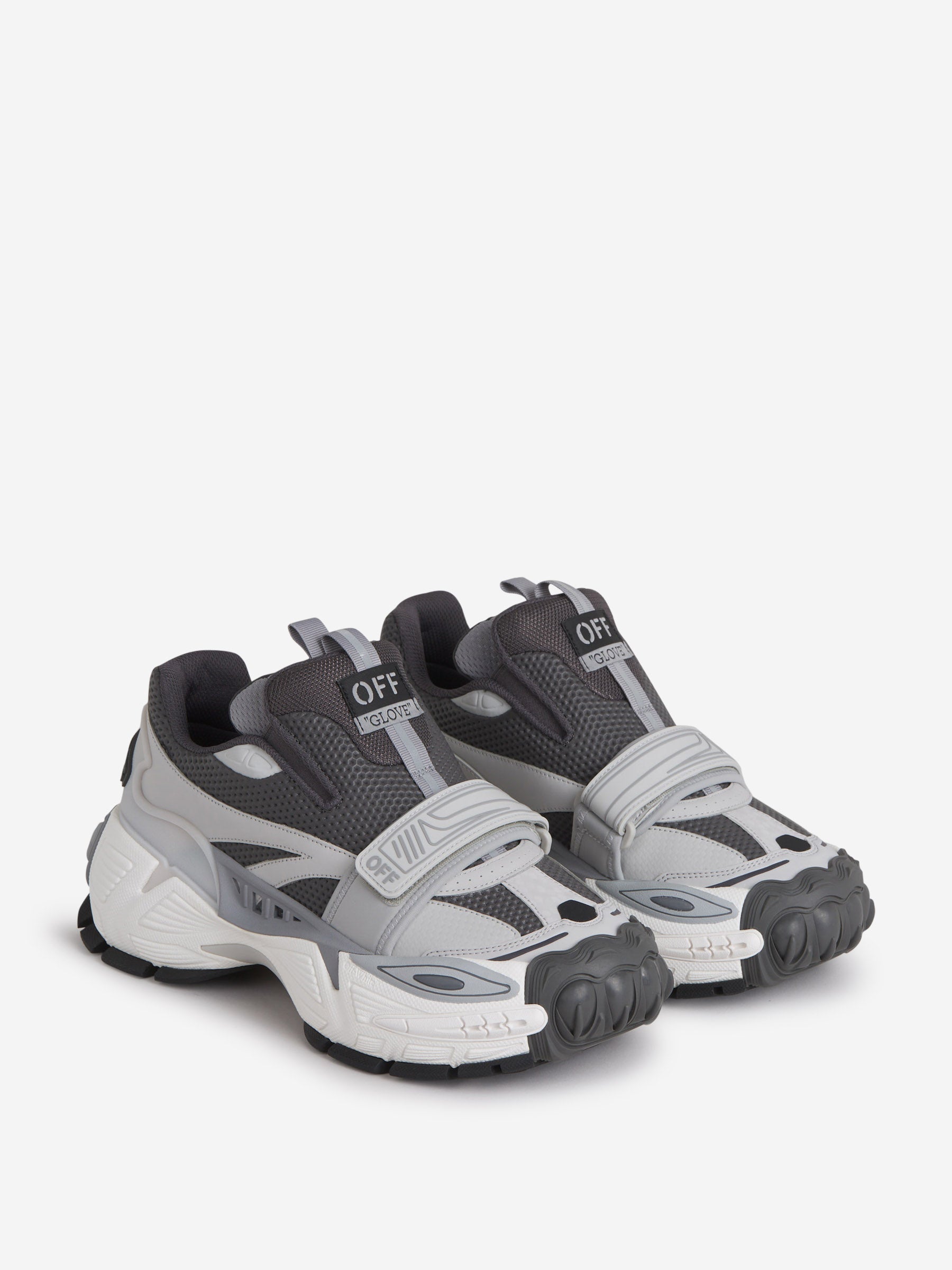 Outlet online Off-White Hombre Sneakers Glove Slip-On color Gris Piedra sku 616-002762 01 - Foto 2